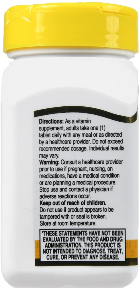 21st Century B-12 1000 mcg Prolonged Release Tablets – Image 2