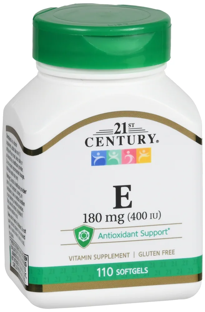 21st Century E 180 mg (400 IU) Softgels – Image 4