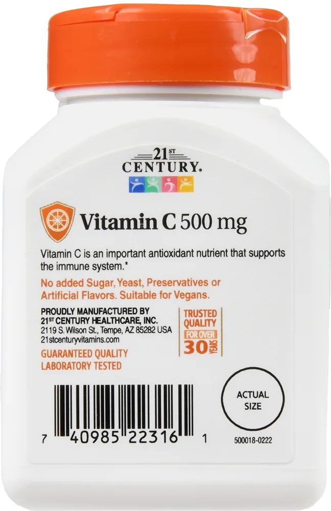 21st Century C 500 mg Tablets – Image 5
