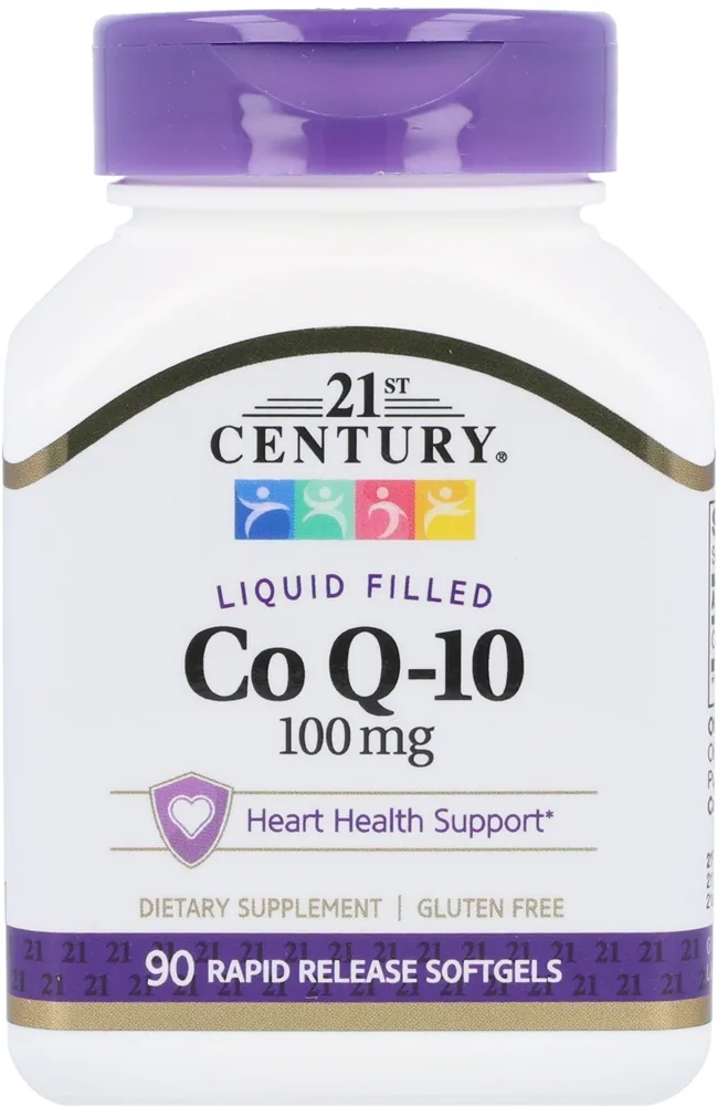 21st Century Co Q-10 100 mg Rapid Release Softgels – Image 5