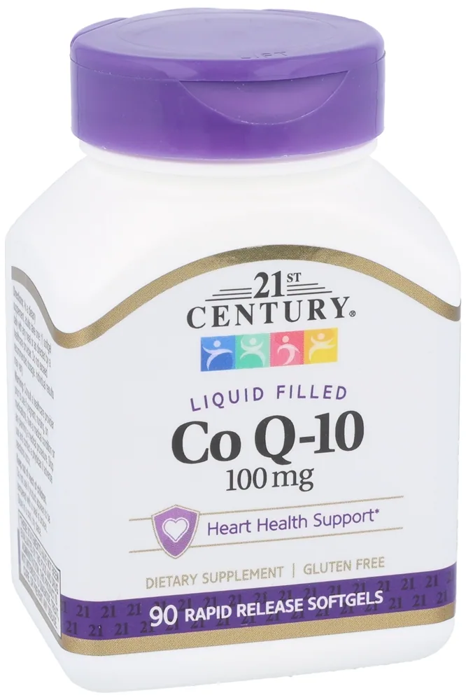 21st Century Co Q-10 100 mg Rapid Release Softgels – Image 4